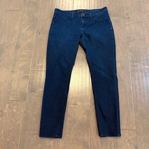 Banana Republic Dark Wash Skinny Jeans Petite 28 Size 6P Inseam 26"